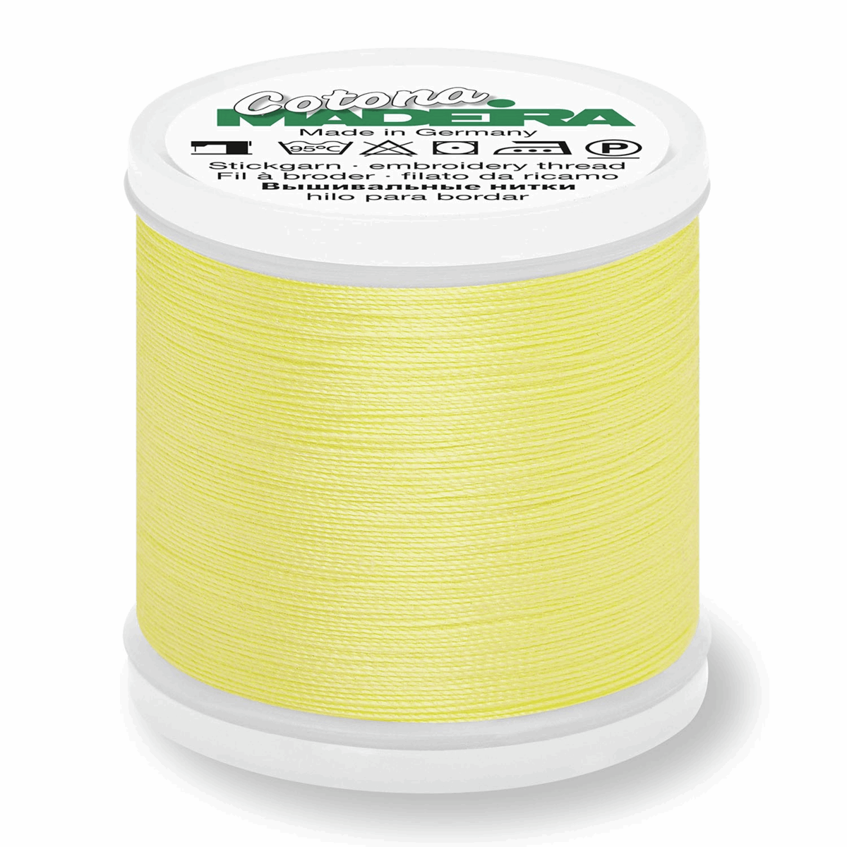 Madeira Cotona 30 770 Lemon Yellow 200m Reel