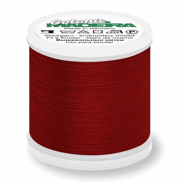 Madeira Cotona 30 787 Burgundy 200m Reel