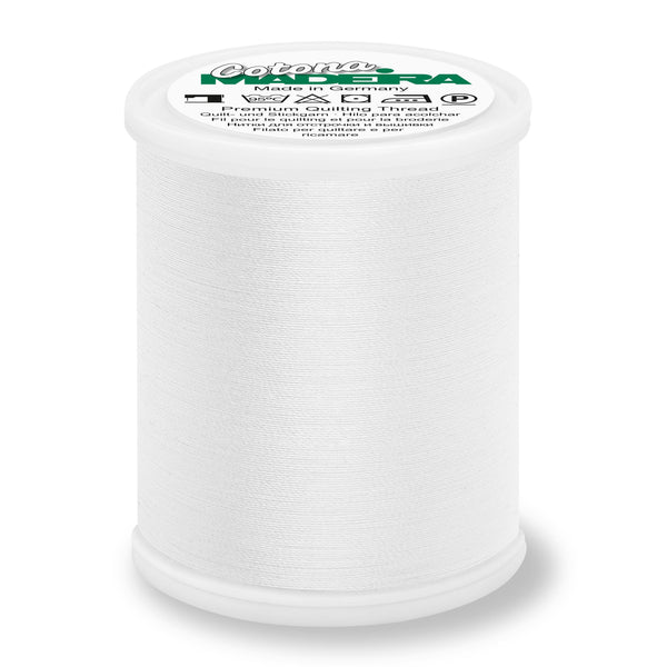 Madeira Cotona 50 502 White 1000m Reel