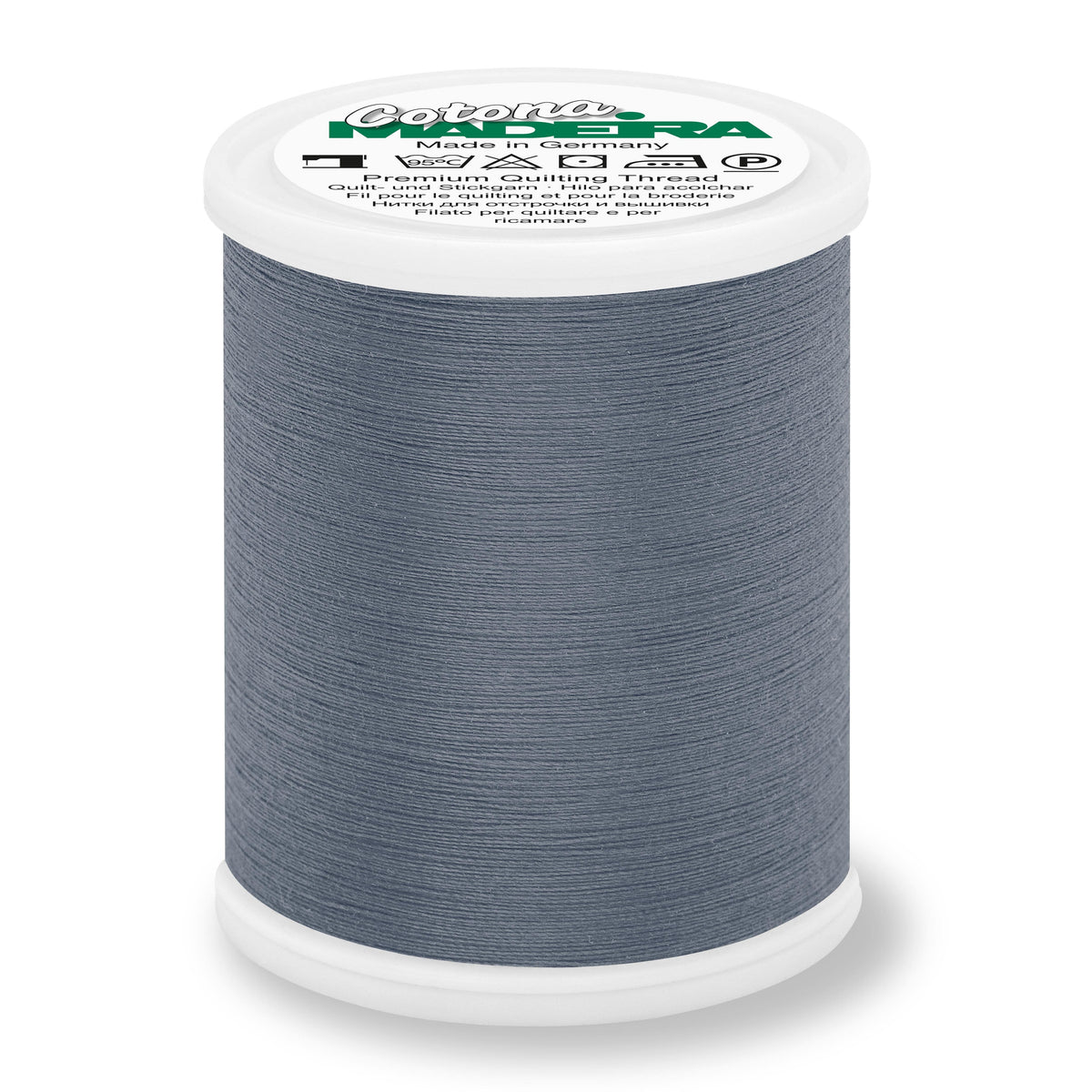 Madeira Cotona 50 568 Steel Grey 1000m Reel