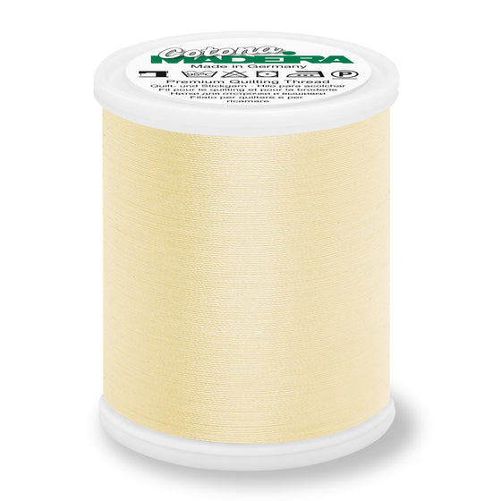 Madeira Cotona 50 610 Pale Yellow 1000m Reel