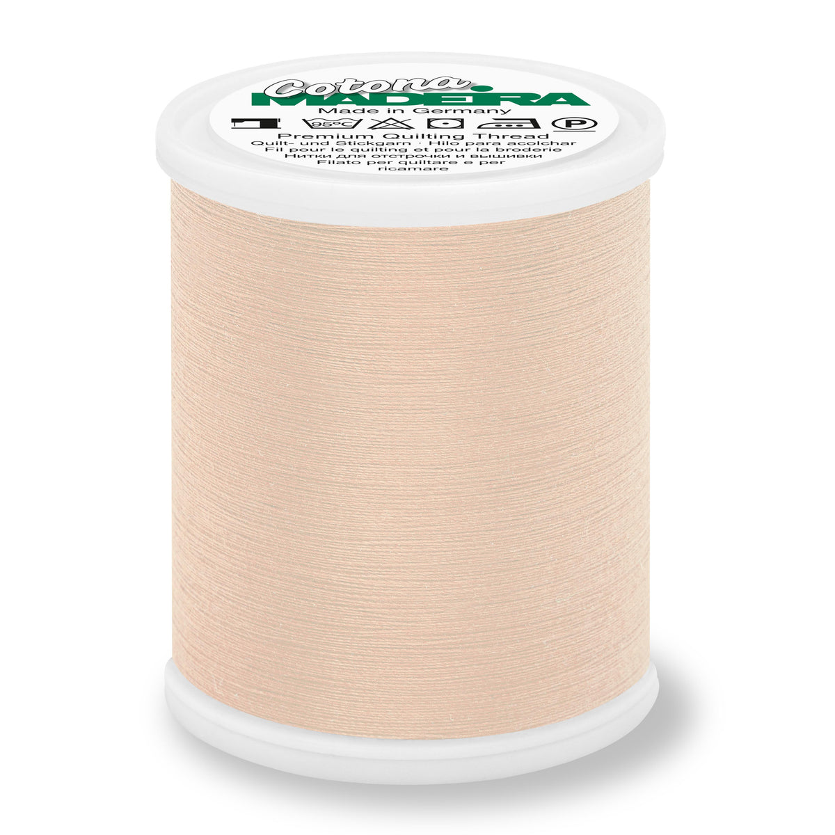 Madeira Cotona 50 670 Peach 1000m Reel