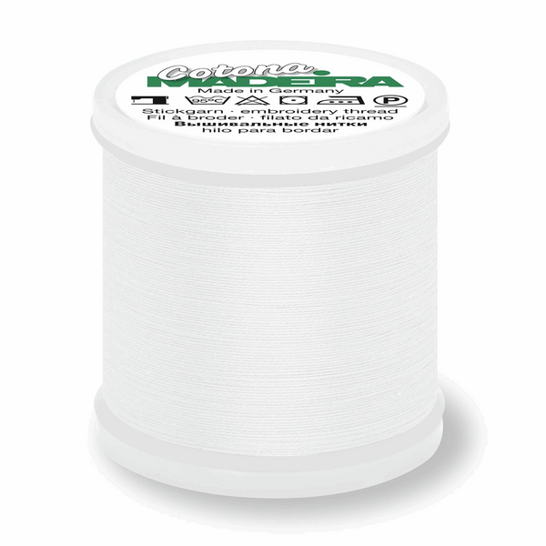 Madeira Cotona 80 502 White 200m Reel