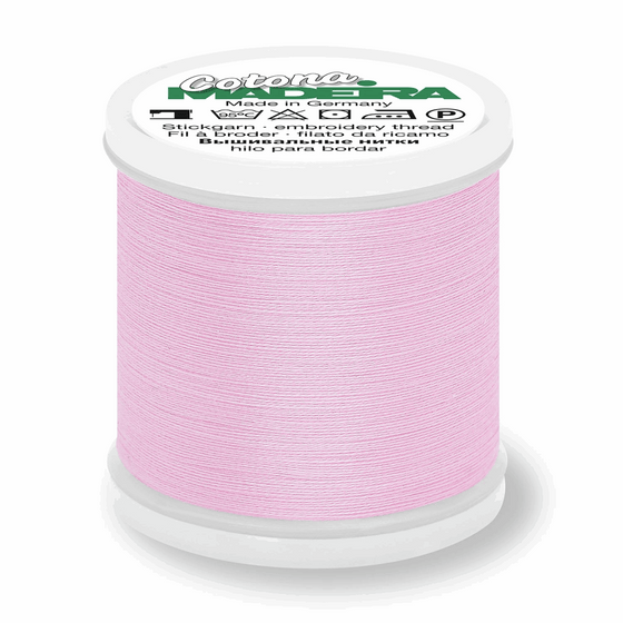 Madeira Cotona 80 590 Light Pink 200m Reel