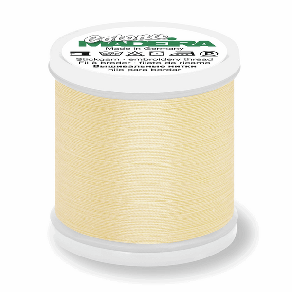 Madeira Cotona 80 610 Pale Yellow 200m Reel