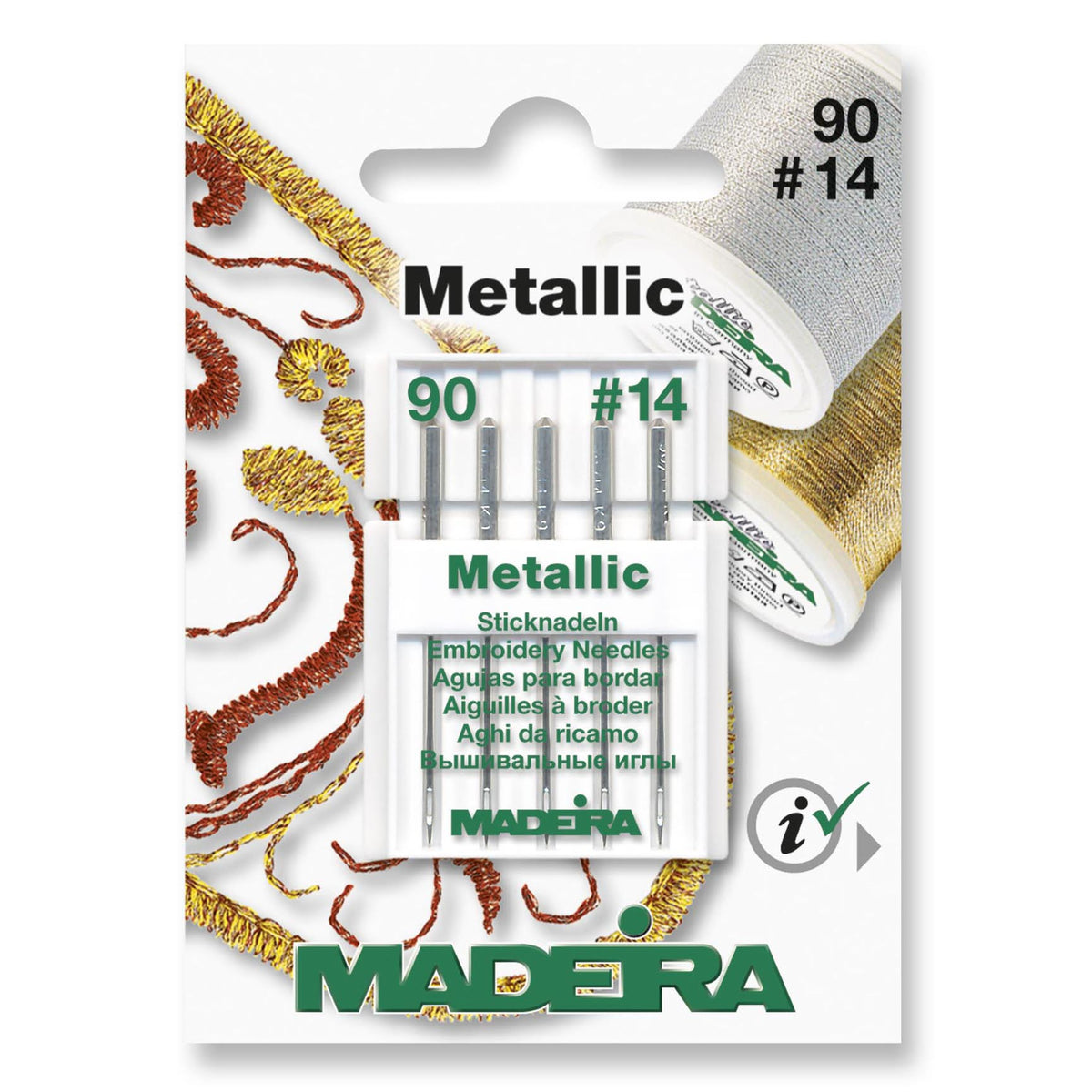 Madeira Metallic Needle - Size 90 (14)