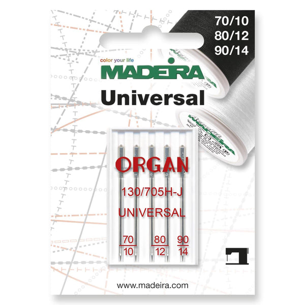 Madeira Universal Needle - Sizes 70-90 Assorted