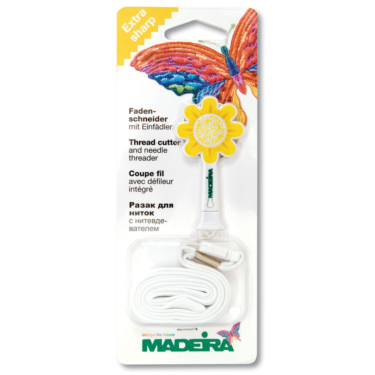 Madera Thread Cutter & Needle Threader with Lanyard