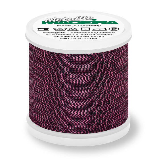 Madeira Metallic 40 439 Garnet 200m Reel