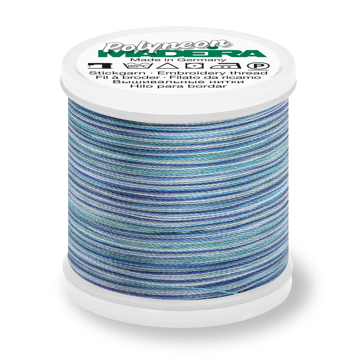 Madeira Polyneon 40 1601 Blue 200m Reel