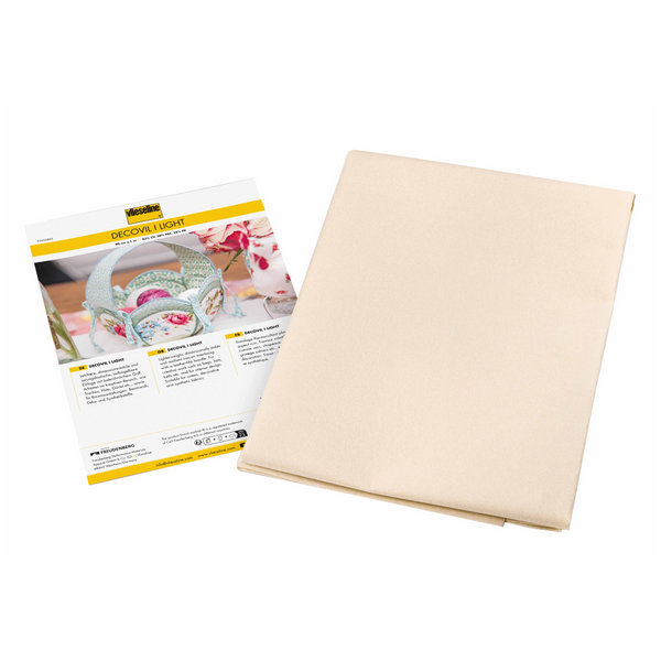 Vlieseline - Light Beige Decovil 90cm PER METRE Pre-pack