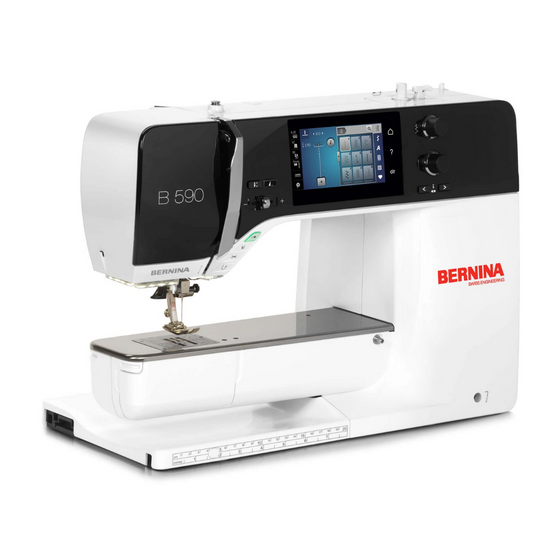 Bernina 590 Sewing machine