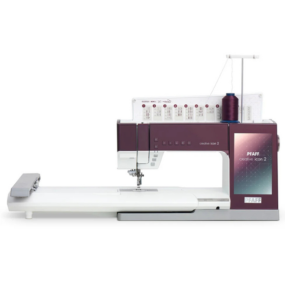 Pfaff Creative Icon 2 Sewing & Embroidery Machine in Mulberry