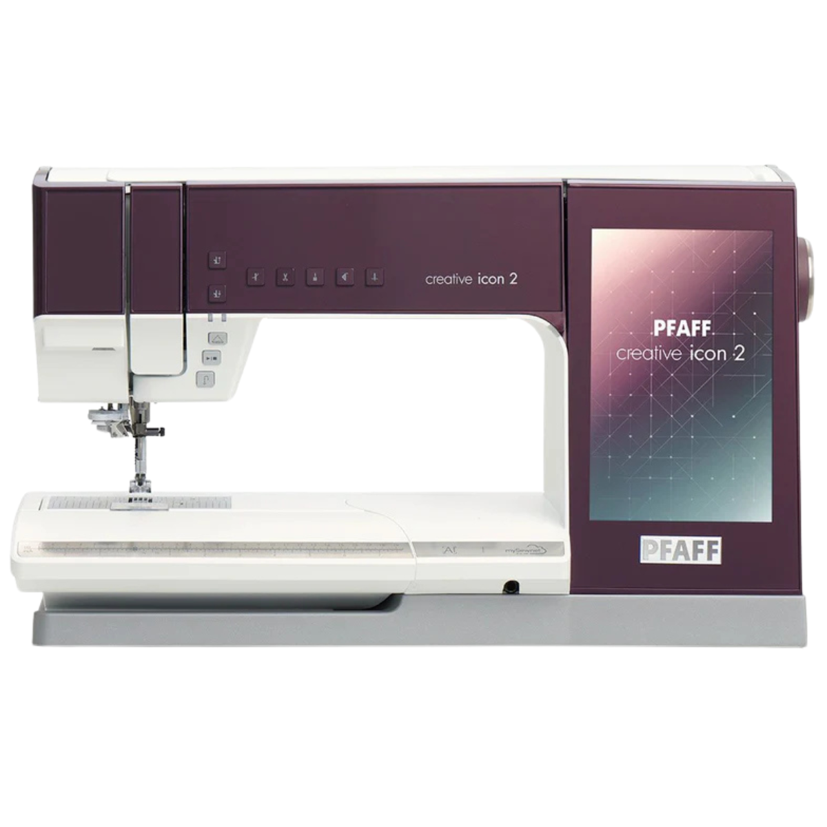 Pfaff Creative Icon 2 Sewing & Embroidery Machine in Mulberry