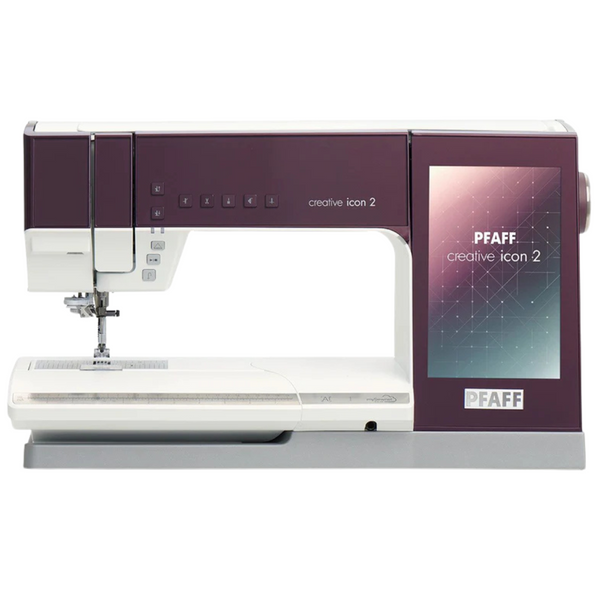 Pfaff Creative Icon 2 Sewing & Embroidery Machine in Mulberry