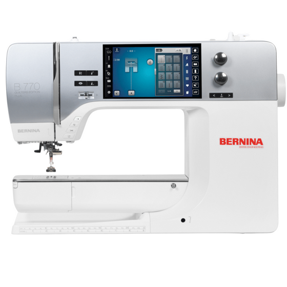 Bernina 770 QE PLUS Sewing Machine