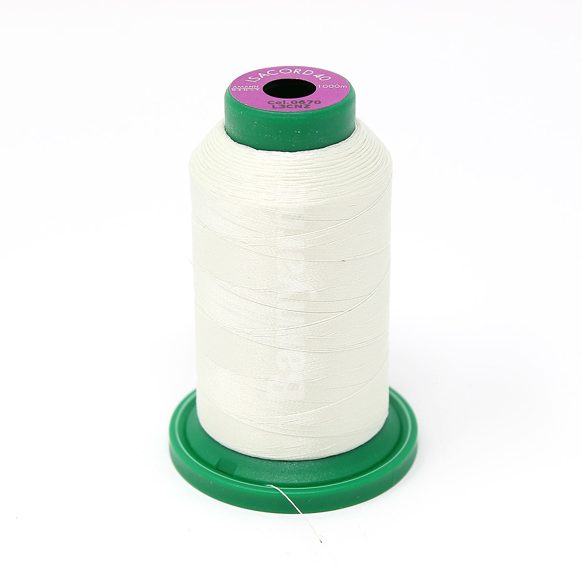 Isacord 40 0670 Cream 1000m Cone