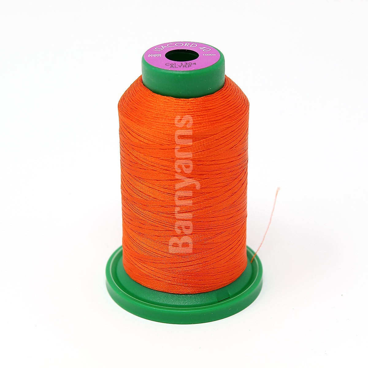 Isacord 40 1304 Squash Red 5000m Cone