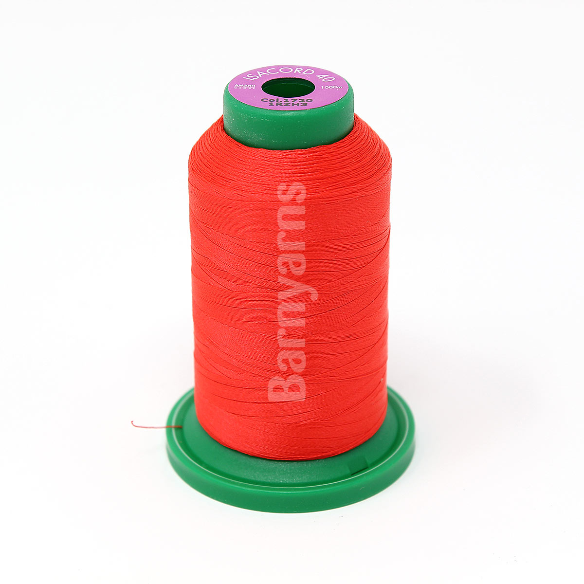 Isacord 40 1720 Bright Red1000m Cone