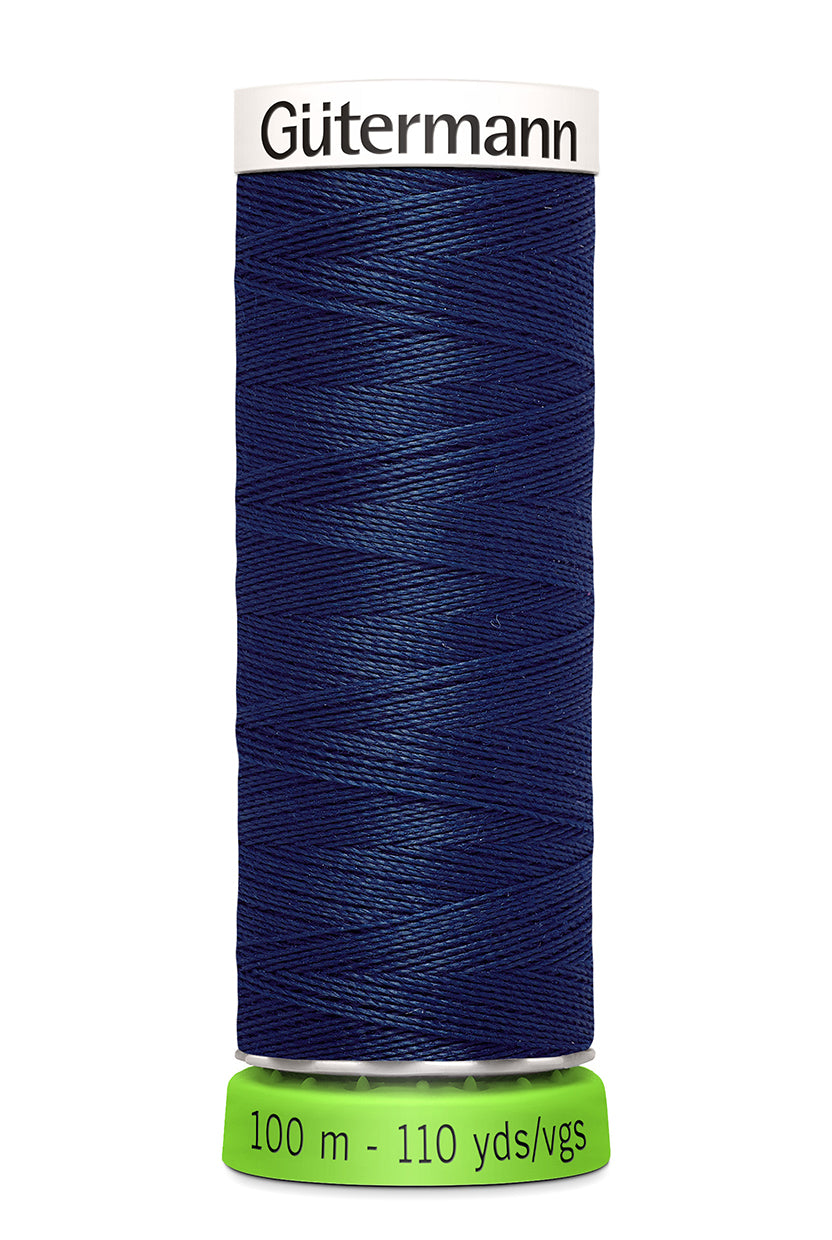 Gutermann Recycled Sew All 11 Midnight Blue 100m Reel