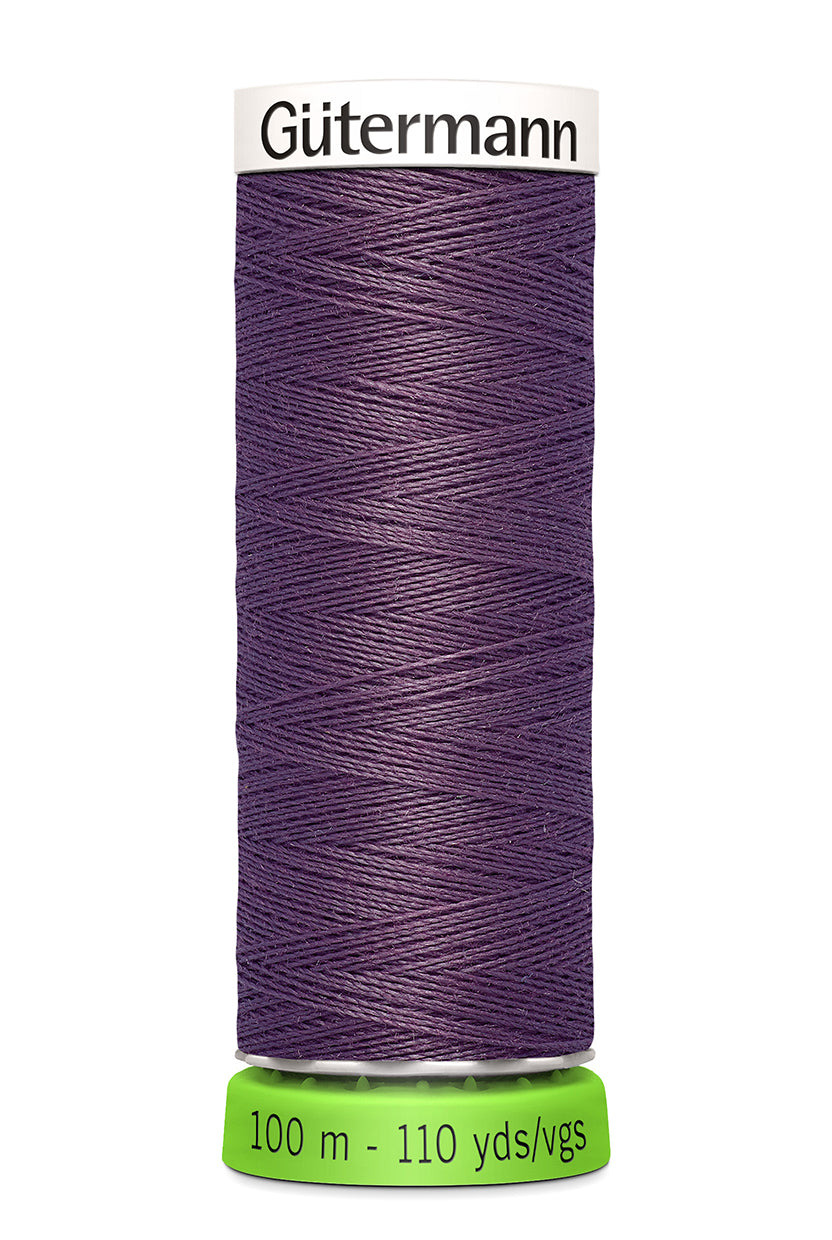 Gutermann Recycled Sew All 128 Faded Maroon 100m Reel