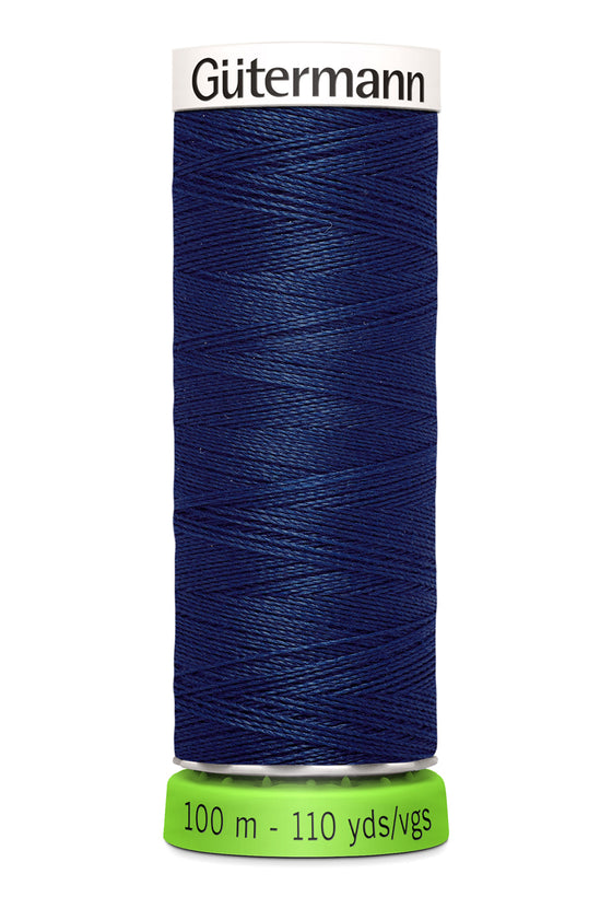 Gutermann Recycled Sew All 13 Midnight Blue 100m Reel