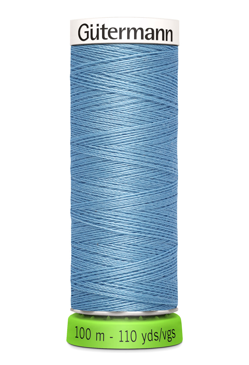 Gutermann Recycled Sew All 143 Sky Blue 100m Reel