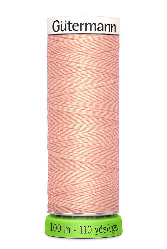 Gutermann Recycled Sew All 165 Light Peach 100m Reel