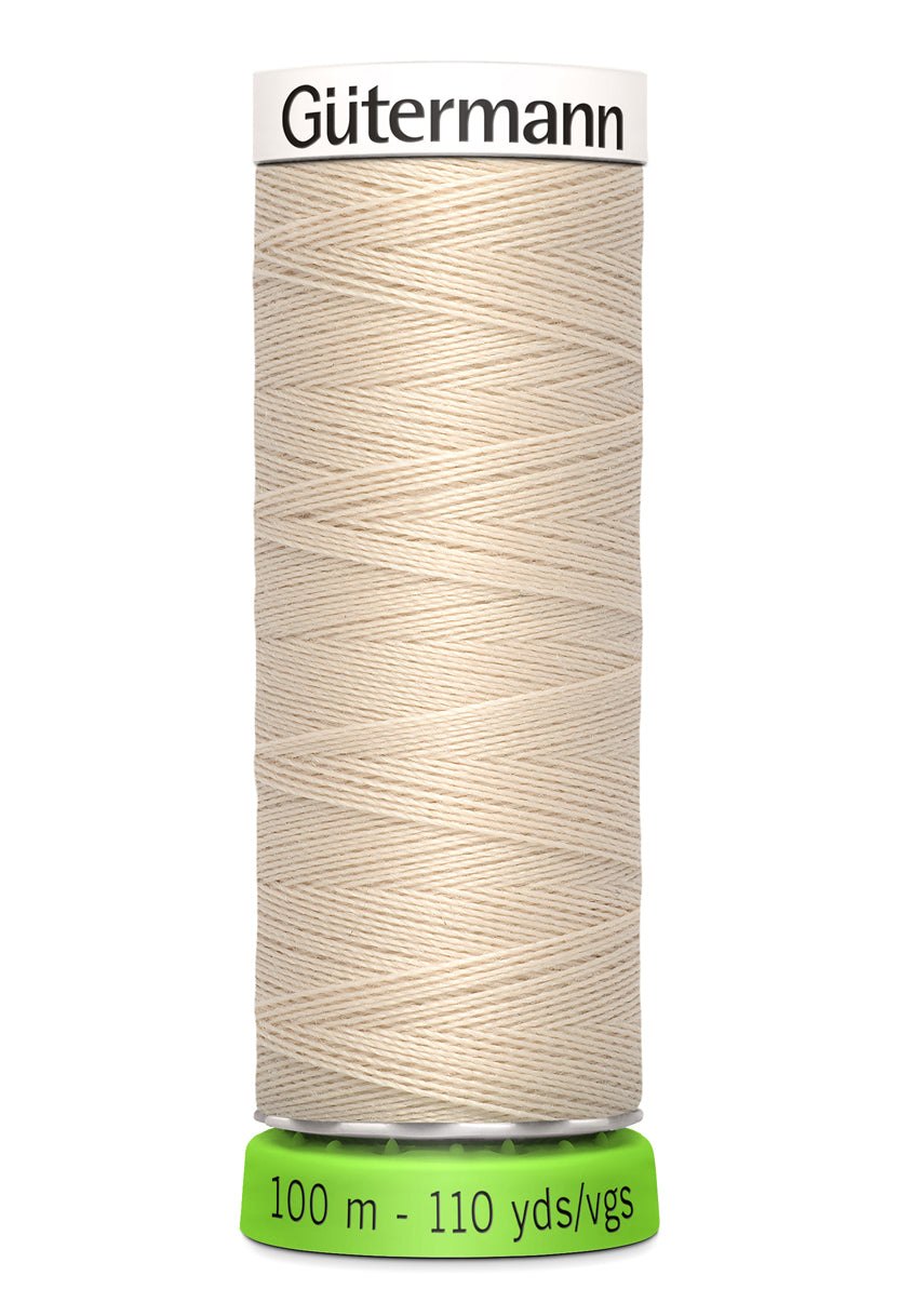 Gutermann Recycled Sew All 169 Light Tan 100m Reel