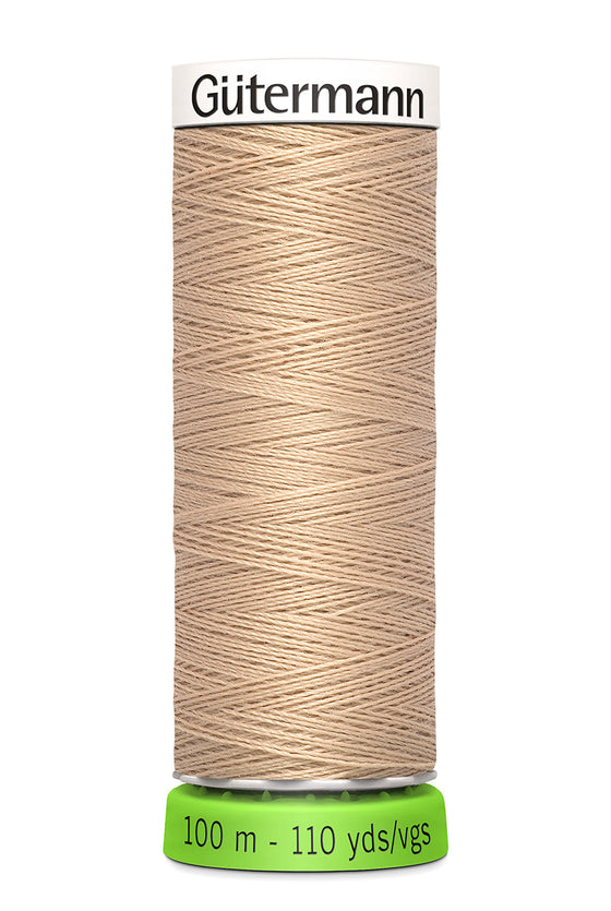 Gutermann Recycled Sew All 170 Medium Tan 100m Reel