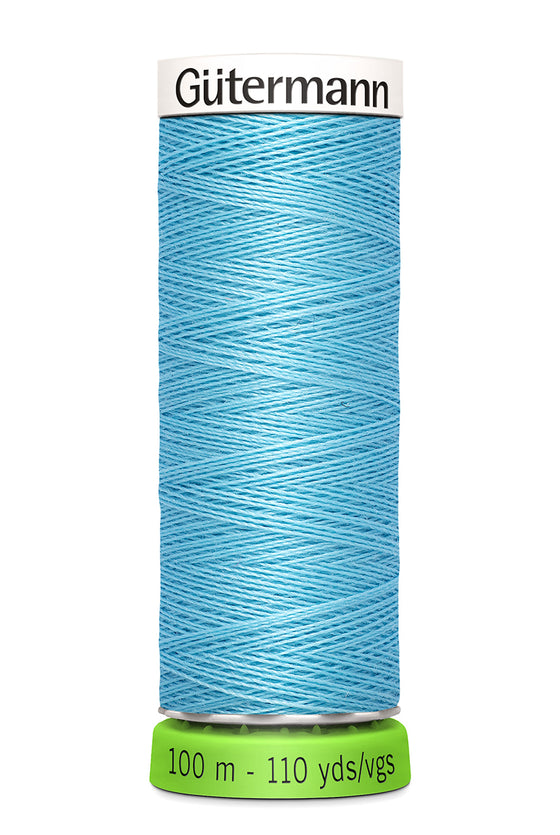 Gutermann Recycled Sew All 196 Baby Blue 100m Reel