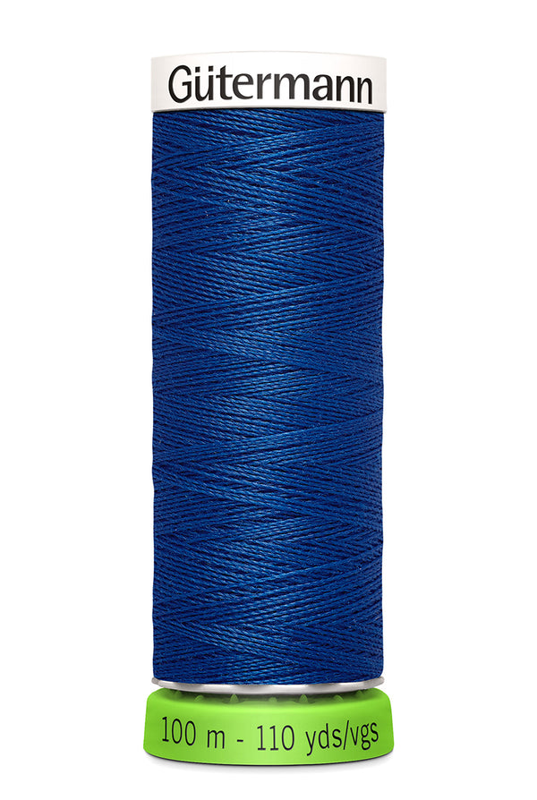 Gutermann Recycled Sew All 214 Chelsea Blue 100m Reel