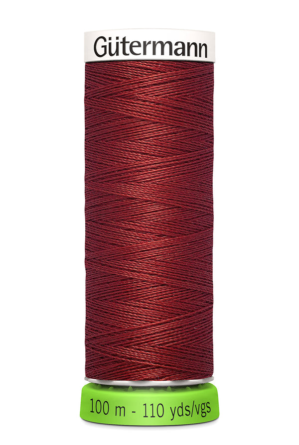 Gutermann Recycled Sew All 221 Burnt Orange 100m Reel