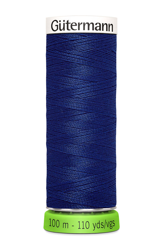 Gutermann Recycled Sew All 232 Dark Blue 100m Reel