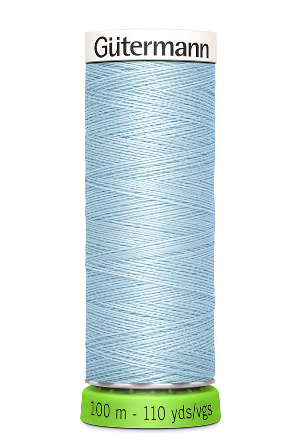 Gutermann Recycled Sew All 276 Sky Blue 100m Reel