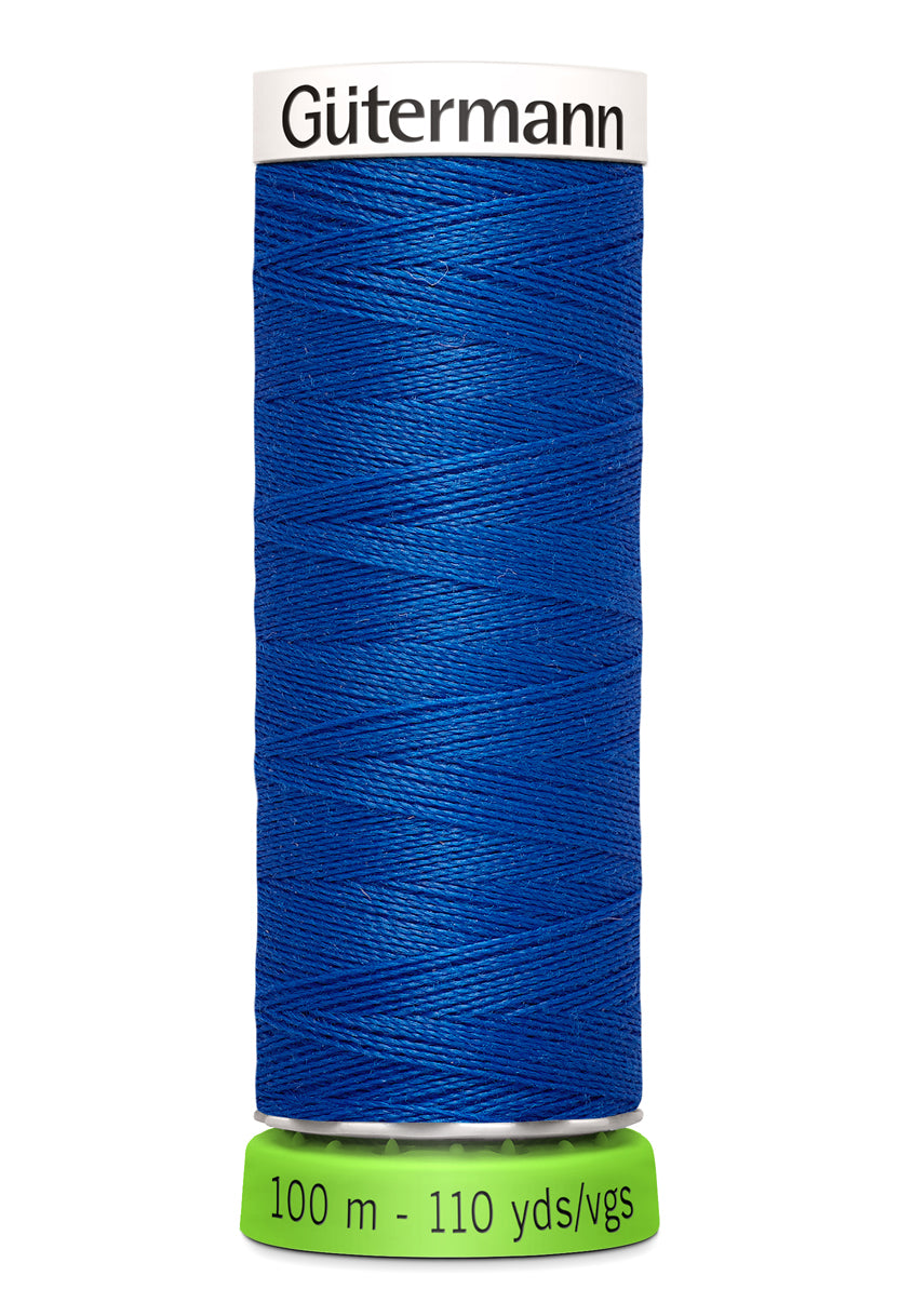 Gutermann Recycled Sew All 315 Bright Blue 100m Reel