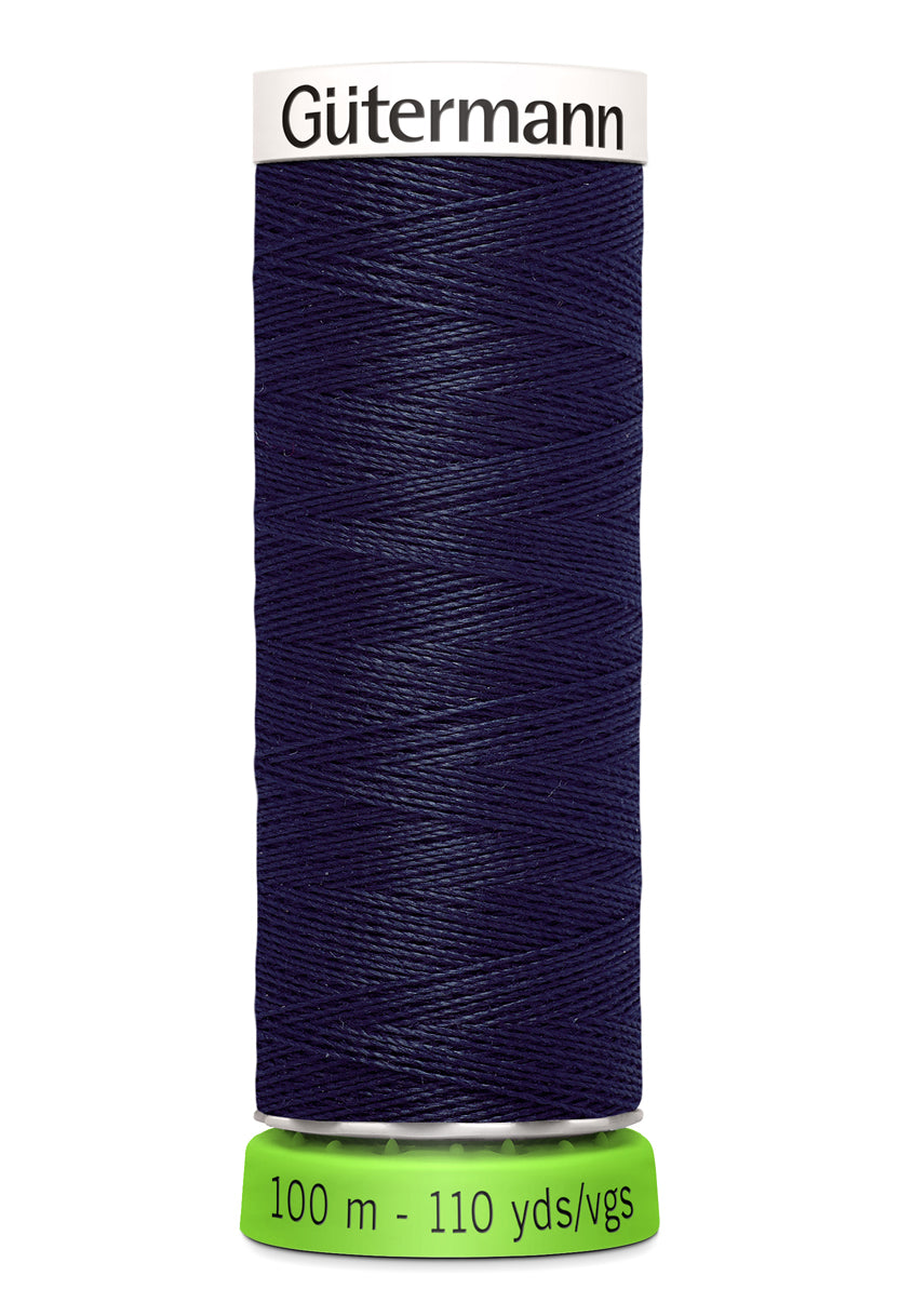 Gutermann Recycled Sew All 339 Midnight Blue 100m Reel