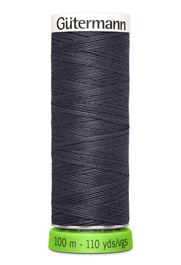 Gutermann Recycled Sew All 36 Dark Grey 100m Reel