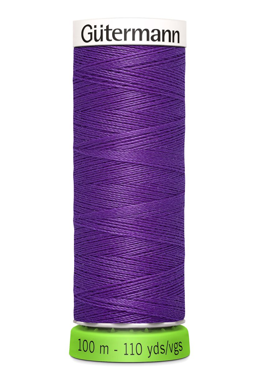 Gutermann Recycled Sew All 392 Barney Purple 100m Reel