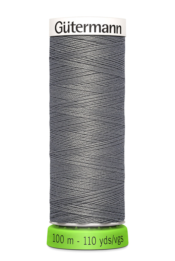 Gutermann Recycled Sew All 496 Dark Slate 100m Reel