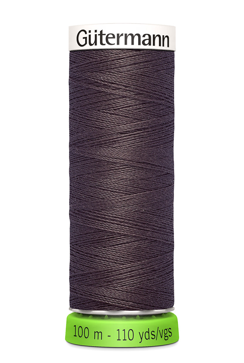 Gutermann Recycled Sew All 540 Black Coffee 100m Reel