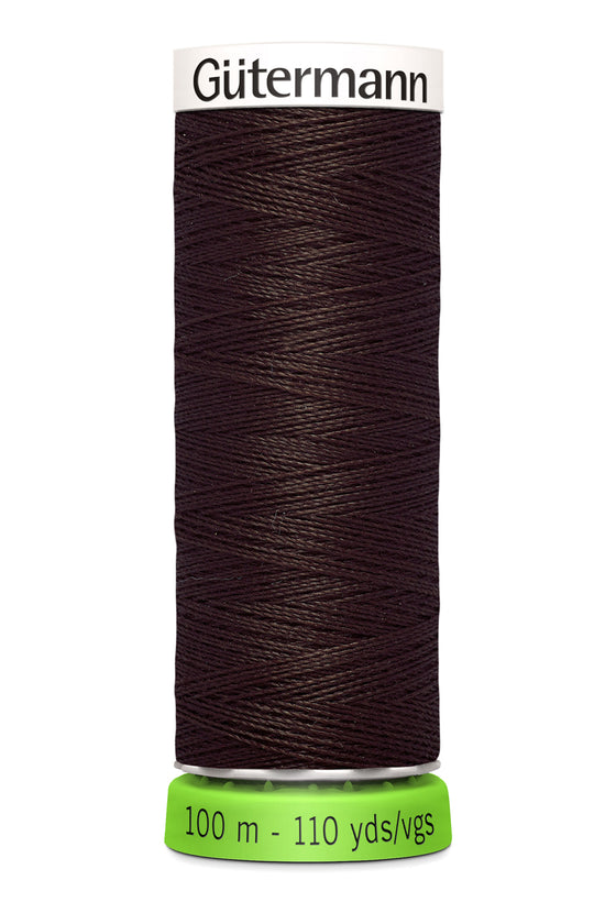 Gutermann Recycled Sew All 696 Hickory Brown 100m Reel