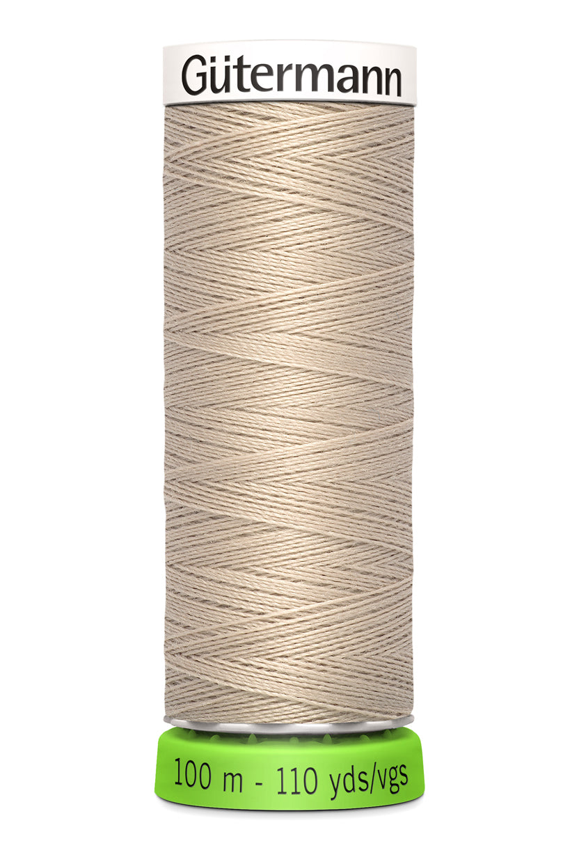 Gutermann Recycled Sew All 722 Sand 100m Reel