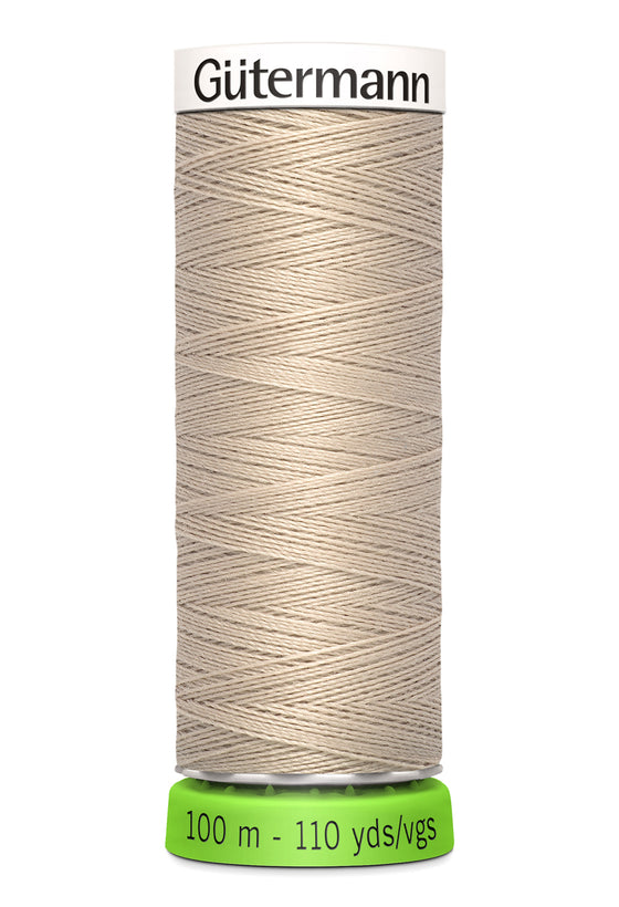 Gutermann Recycled Sew All 722 Sand 100m Reel