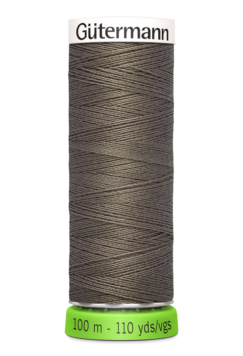 Gutermann Recycled Sew All 727 Brown Slate 100m Reel