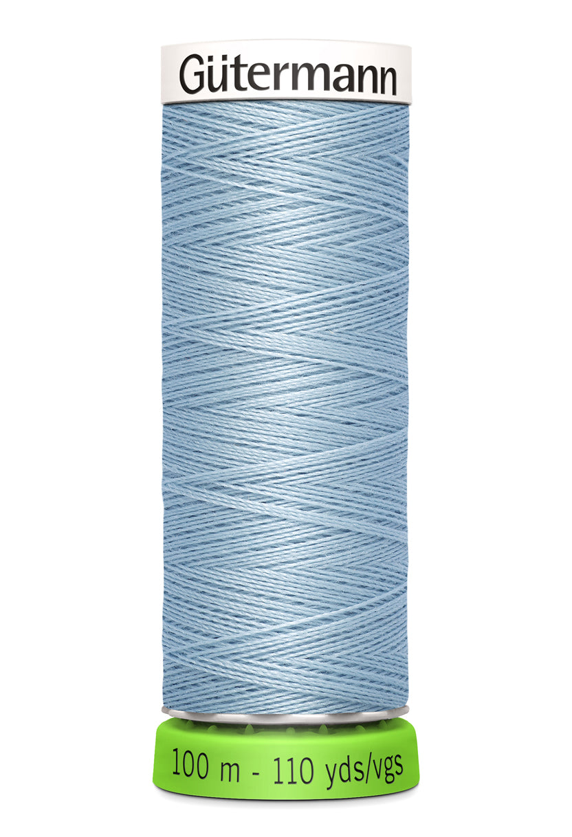 Gutermann Recycled Sew All 75 Ice Blue 100m Reel