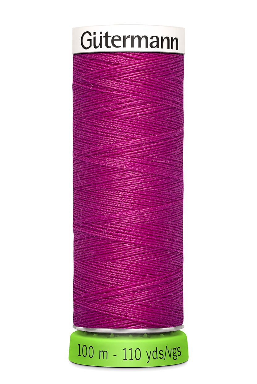 Gutermann Recycled Sew All 877 Dark Pink 100m Reel