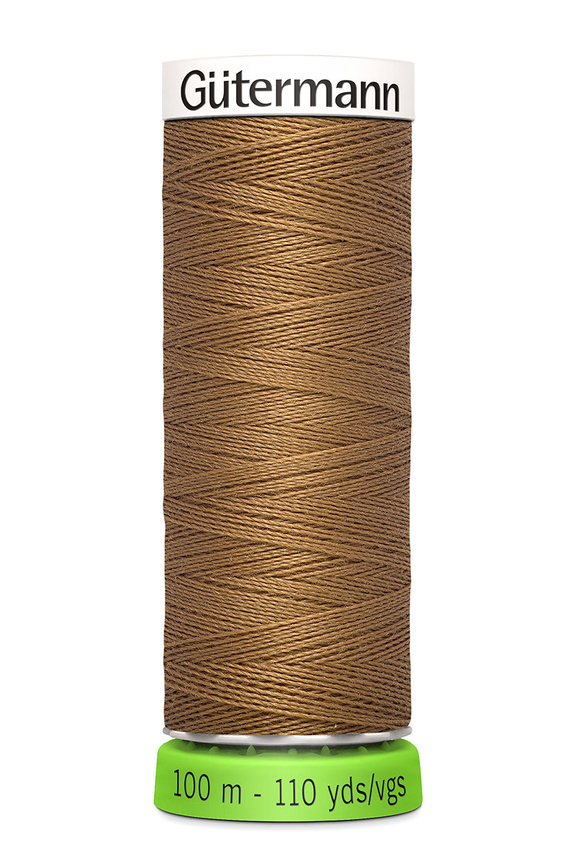 Gutermann Recycled Sew All 887 Mid Brown 100m Reel