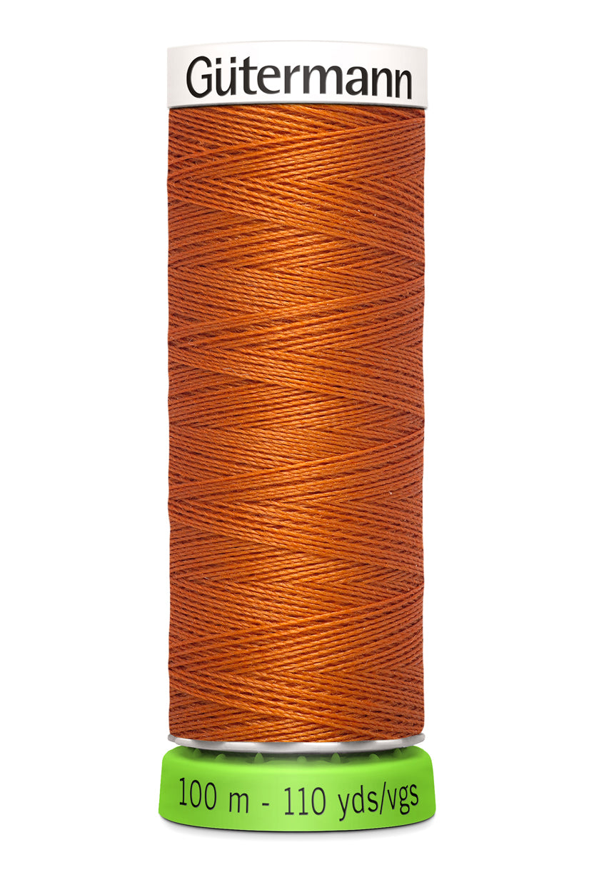 Gutermann Recycled Sew All 982 Dark Orange 100m Reel