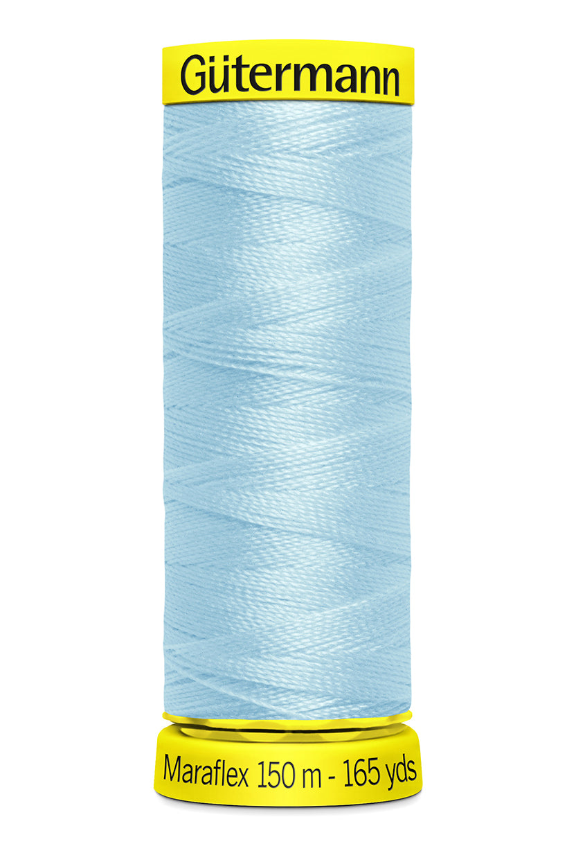 Gutermann Maraflex 195 Baby Blue 100m Reel